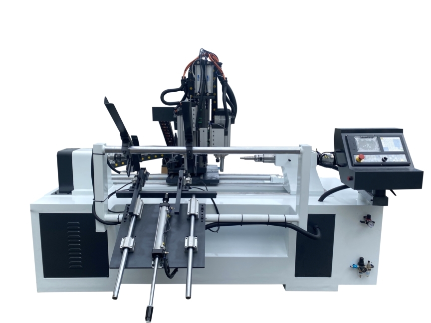 New product Wood turning machinery CNC wood lathe machine with automatic loading  system